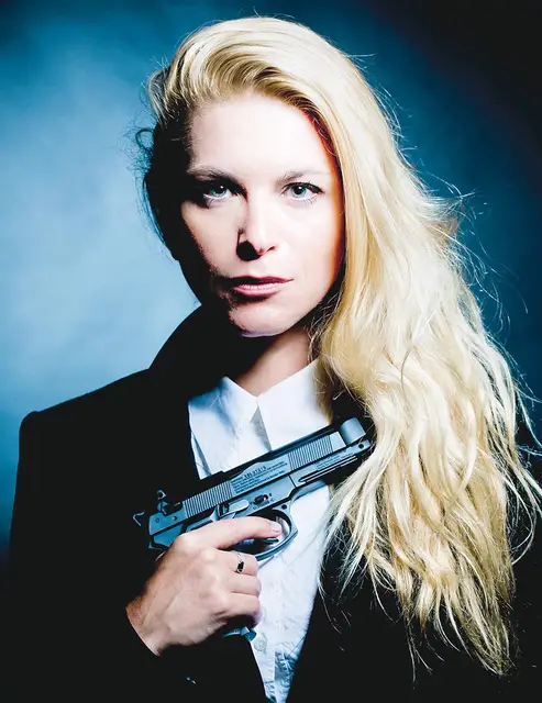 Katarzyna Bonda, wrzesień 2014 r. / Fot. Bartosz Bobkowski / AGENCJA GAZETA