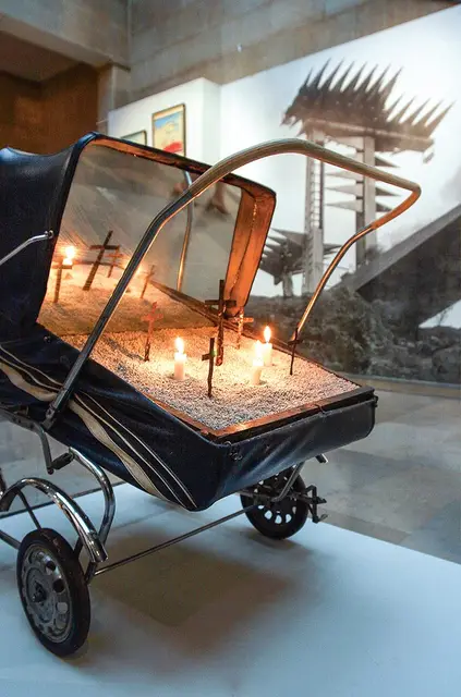 Instalacja Władysława Hasiora / Fot. Karol Piechocki / REPORTER