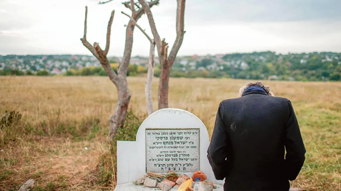 Cmentarz żydowski w Humaniu na Ukrainie, wrzesień 2012 r.  / Fot. Valeriy Melnikov / RIA NOVOSTI / EAST NEWS