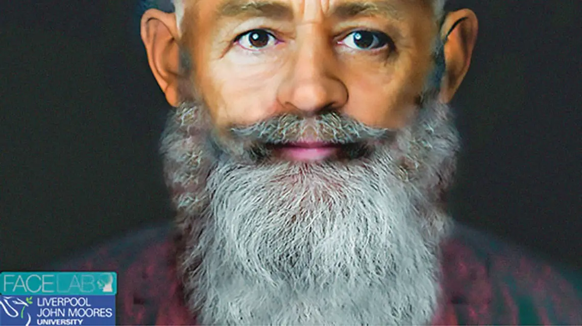 Rekonstrukcja twarzy św. Mikołaja z Mirry, 2014 r. / Fot. Liverpool John Moories University