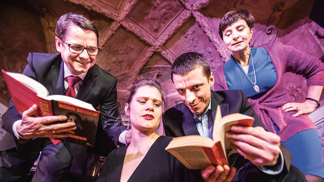 Rodzina Przebindów: Grzegorz, Aneta, Igor i Leokadia Anna / Fot. Grażyna Makara