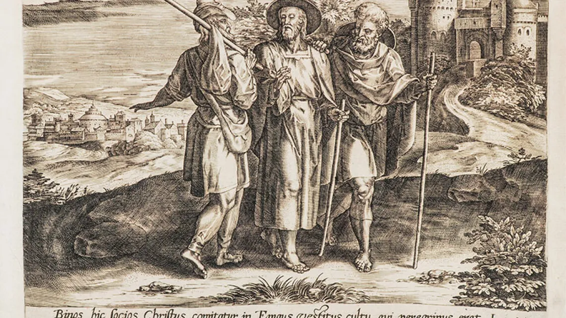 Gerard de Jode (1509–1591) „Chrystus w Emaus” / Fot. John Tamblyn / metaphrastes.wordpress.com