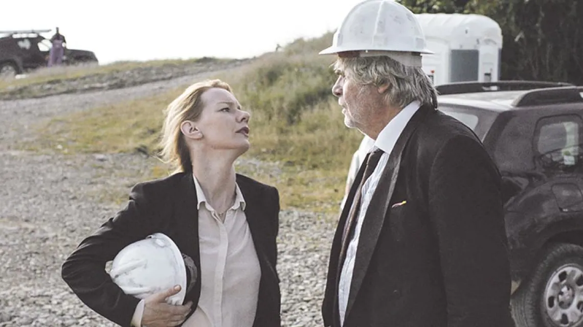 Sandra Hüller i Peter Simonischek w filmie „Toni Erdmann” / Fot. GUTEK FILM