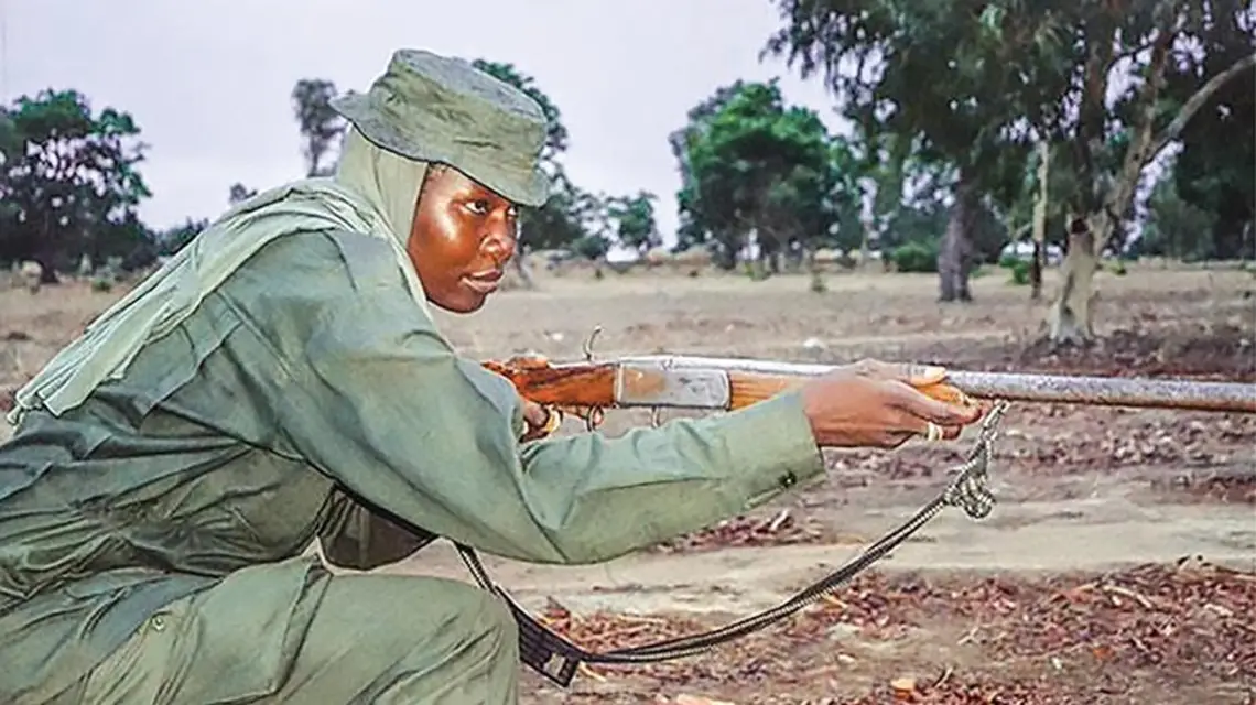 Aisha Bakari Gombi na wojnie z dżihadystami / Fot. dailytrust.com.ng