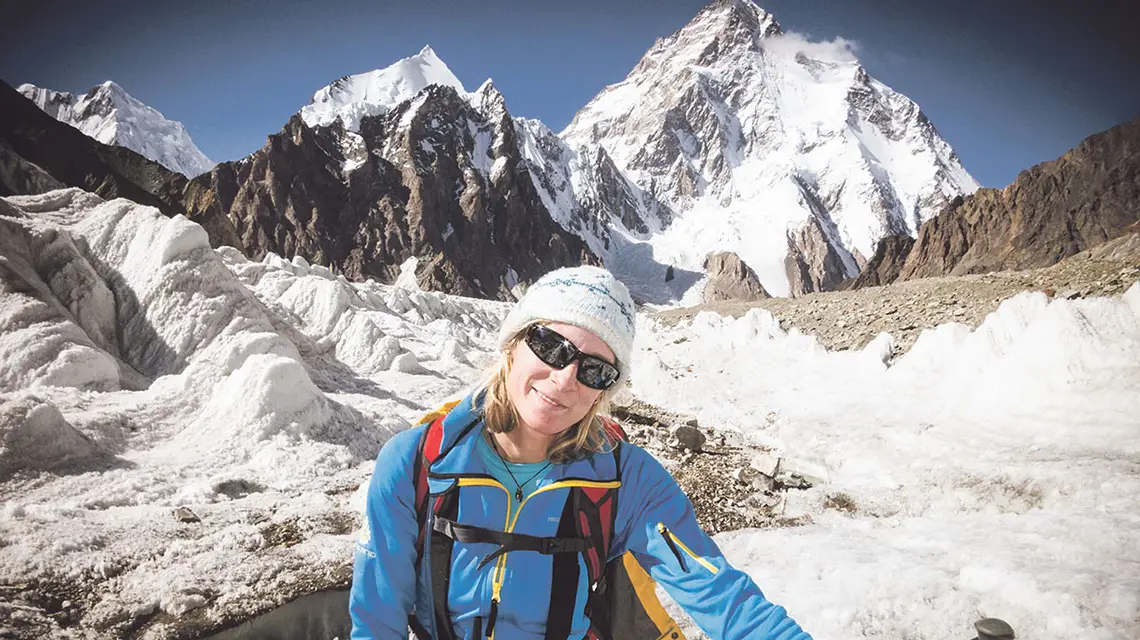 Eliza Kubarska, kadr z filmu „K2. Dotknąć nieba” / Fot. David Kaszlikowski / HBO