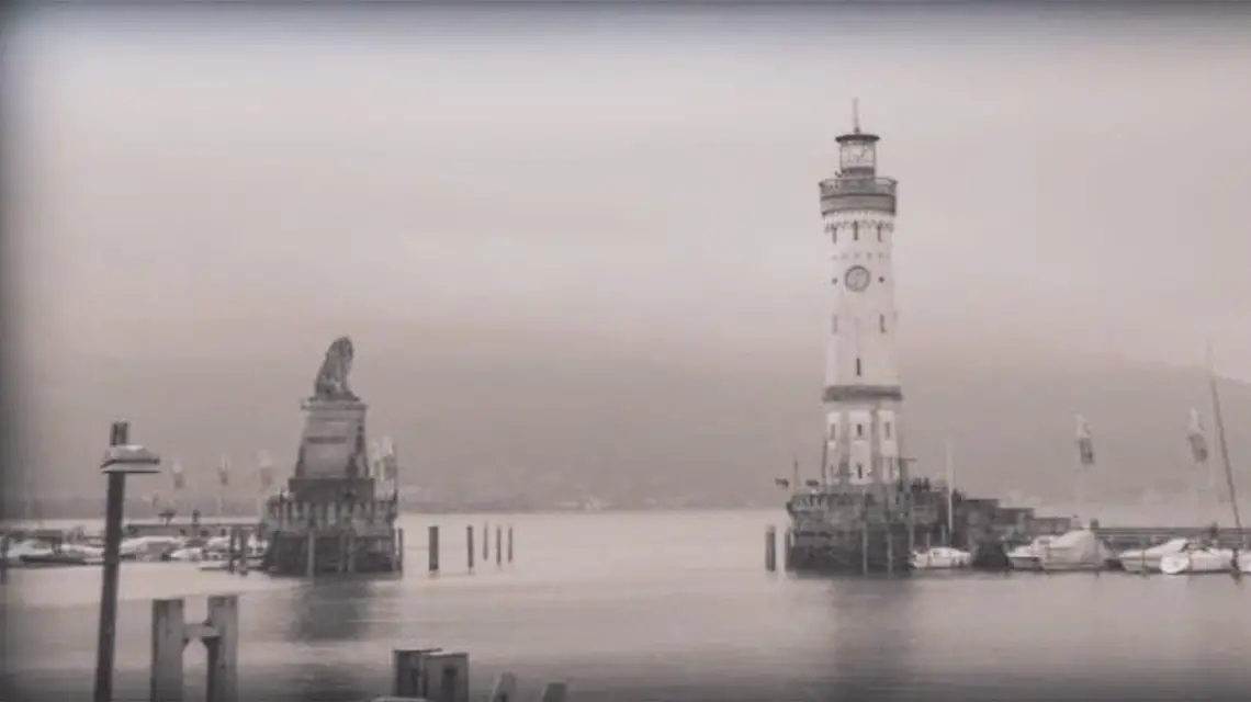Widok z Lindau na Alpy / Fot. Domena publiczna
