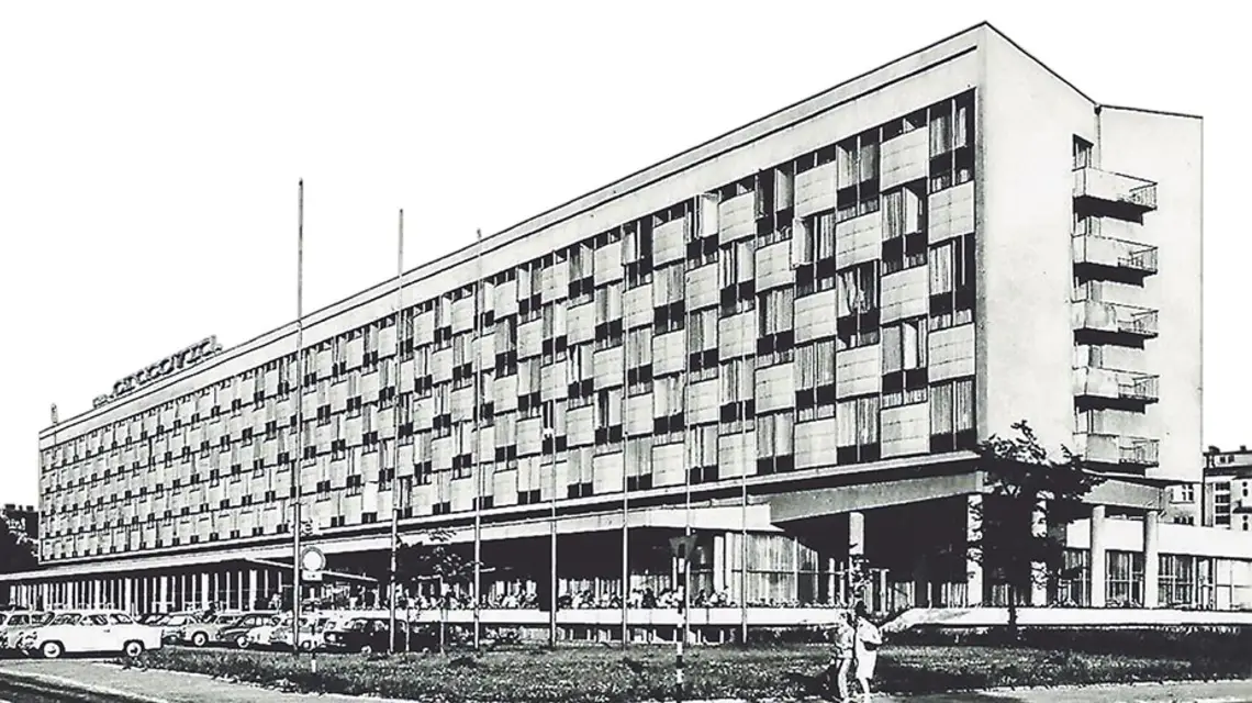 Na widokówce z lat 60. XX w. / 