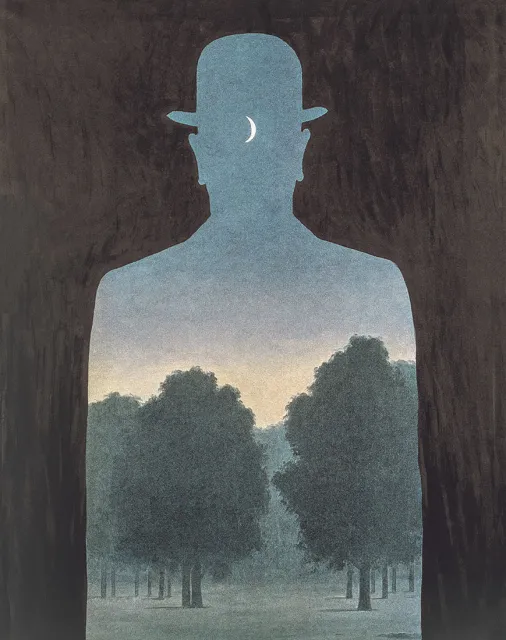 Rene Magritte „L’ami de l’ordre”, 1963 r.  / Fot. EAST NEWS / ALBUM