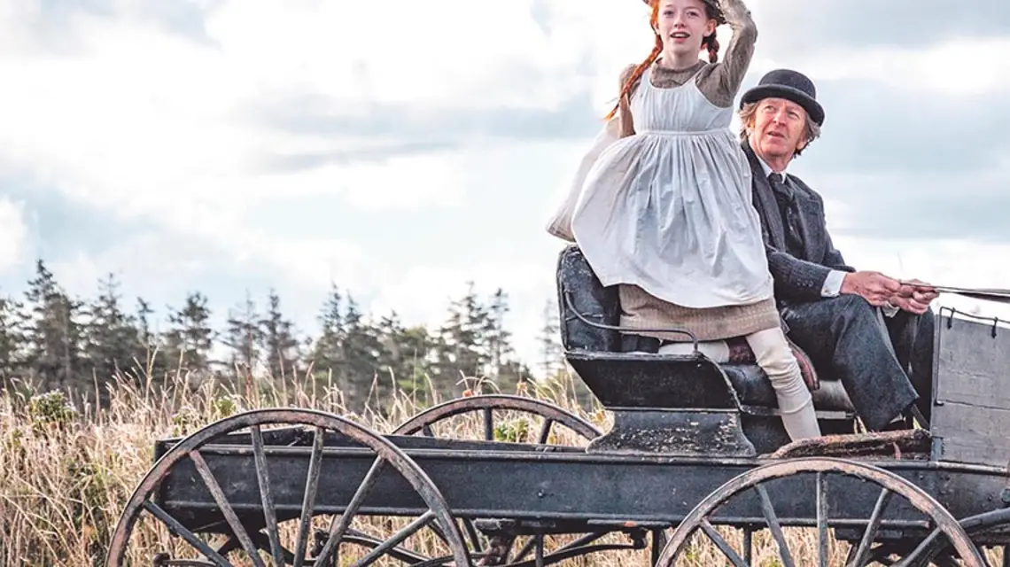 Amybeth McNulty jako Ania w serialu „Ania, nie Anna”, produkcji serwisu Netflix / Fot. Marvin Moore / NETFLIX