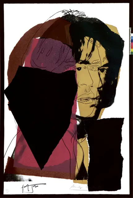 „Mick Jagger”, 1975, serigrafia / Fot. © 2012 The Andy Warhol Foundation for the Visual Arts, Inc. / Artists Rights Society (ARS), NY
