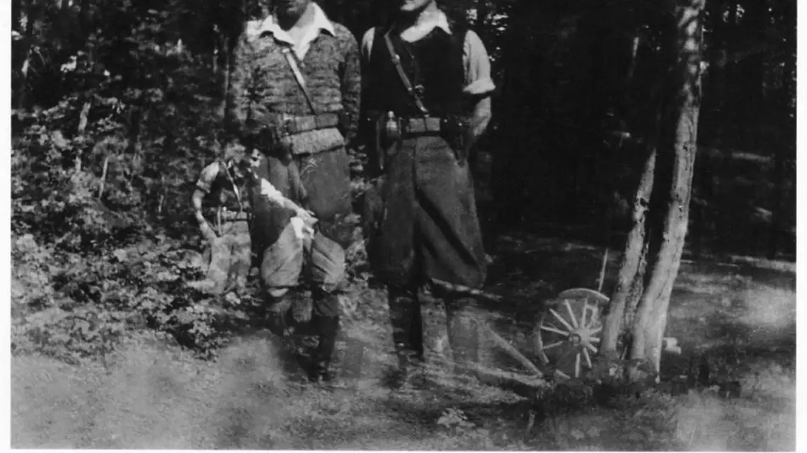 Marian sołtysiak i Henryk Pawelec, ok. 1943 r. / fot. archiwum Henryka Pawelca 