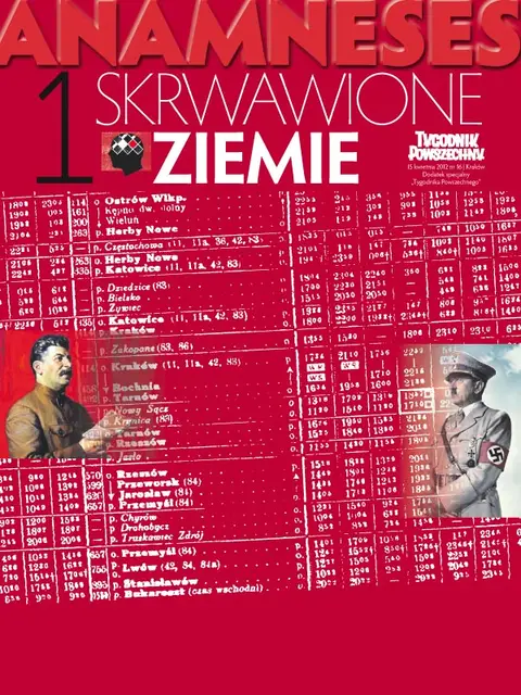 Okładka dodatku "Anamneses #1: Skrwawione ziemie" / 