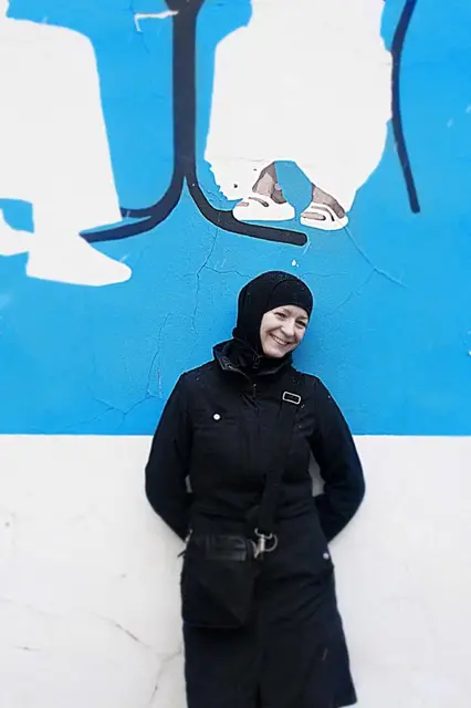 Agnieszka Amatullah Witkowska, Warszawa, styczeń 2012 r. / fot. Katarzyna Mirczak