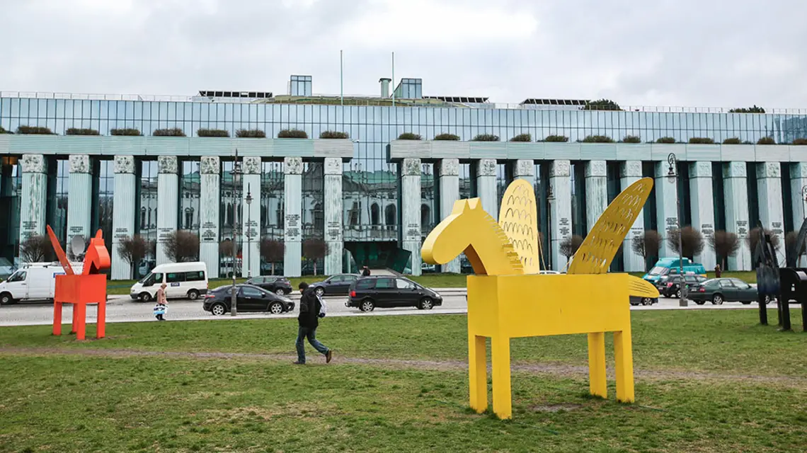 Sąd Najwyższy. Warszawa, kwiecień 2014 r. / RAFAŁ GUZ / PAP