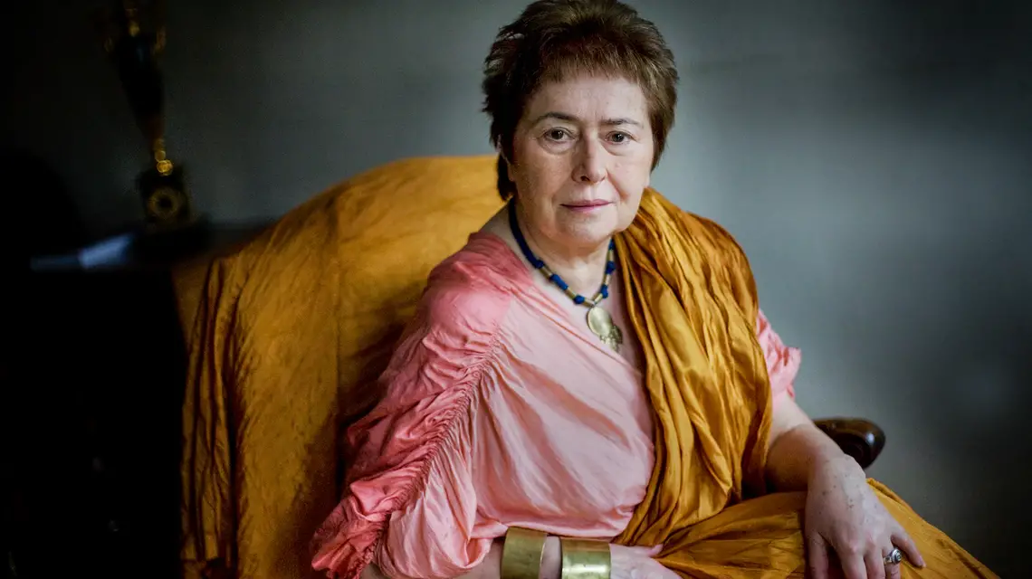 Maria Dzielska, grudzień 2010 r. / Fot. Grażyna Makara / 