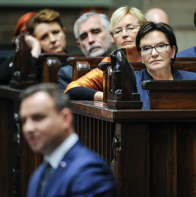 Pierwsze posiedzenie Sejmu VIII kadencji. Warszawa 12.11.2015 r. / / Fot. Bartosz Krupa/East News