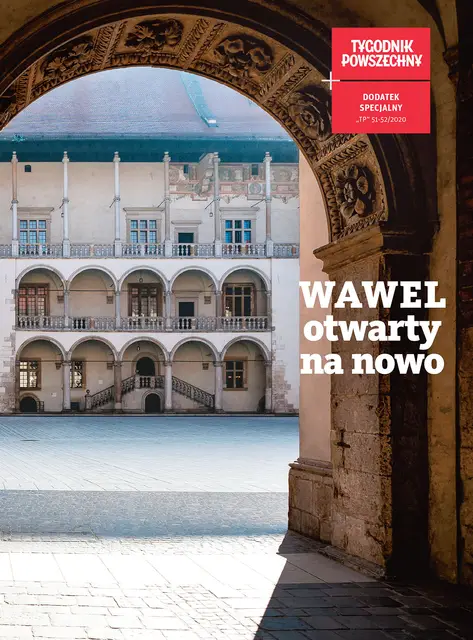 Okładka dodatku Wawel otwarty na nowo / PIOTR KŁOSEK / DZIAŁ DOKUMENTACJI FOTOGRAFICZNEJ WAWELU