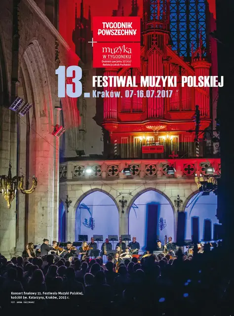 Okładka dodatku: 13. Festiwal Muzyki Polskiej / Okładka dodatku: 13. Festiwal Muzyki Polskiej