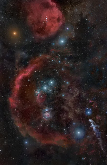Gwiazdozbiór Oriona / fot. Rogelio Bernal Andreo / Wikipedia