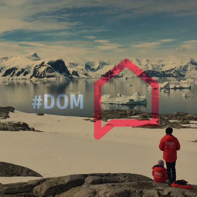 #DOM - Antarktyda / fot. w tle Cassie Matias / Unsplash