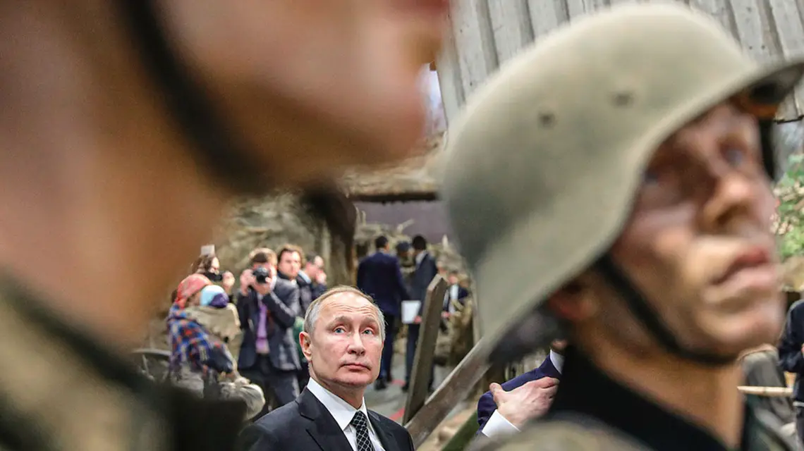 Władimir Putin na obchodach 76. rocznicy zakończenia blokady Leningradu. Petersburg, 18 stycznia 2020 r. / Alexei Danichev / sputnik / East News / 