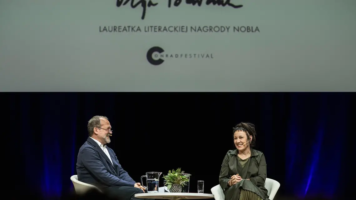 Spotkanie z Olgą Tokarczuk, Kraków, 26 października 2019, fot. E. Dufaj / 