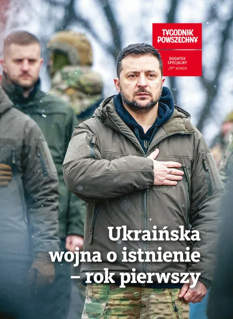 Okładka: Wołodymyr Zełenski, Kijów, 29 stycznia 2023 r. /  / UKRAINIAN PRESIDENTIAL PRESS SERVICE / AFP / EAST NEWS