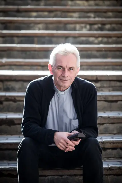 Ks, Mieczysław Puzewicz, Lublin, październik 2018 r. Fot. Jakub Orzechowski / Wyborcza.pl / 