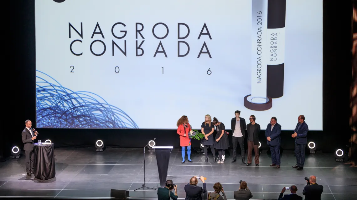 Gala Nagrody Conrada, Kraków, 30 października 2016 r. / / fot. Wojciech Wandzel