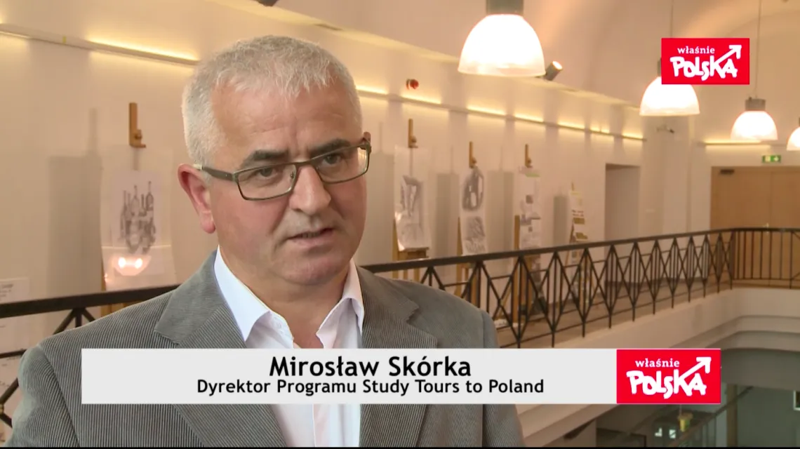  / Screen z wideo "WŁAŚNIE POLSKA: Wizyty Study Tours to Poland"