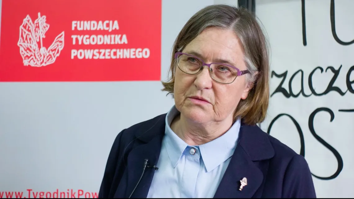 Profesor Hanna Kóčka-Krenz / Screen z wideo / 