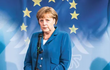 Angela Merkel, 2012 r. / Fot. Markus Schreibe / AP / EAST NEWS / MONTAŻ „TP”