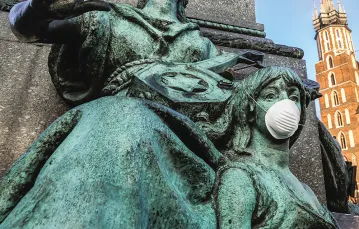 Pomnik Adama Mickiewicza, Kraków / BEATA ZAWRZEL / REPORTER