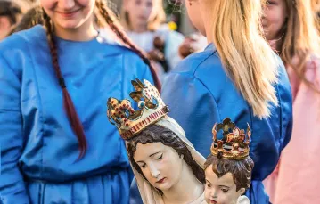 Wielki Odpust w sanktuarium  redemptorystów w Tuchowie, 9 lipca 2017 r. / TADEUSZ KONIARZ / REPORTER