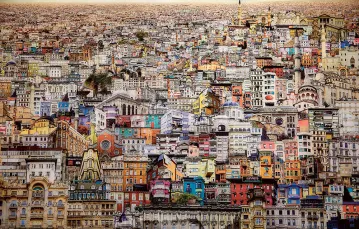 Jean-Francois Rauzier, „Istanbul Veduta”, 2018 r. / ISA TERLI / ANADOLU AGENCY / GETTY IMAGES