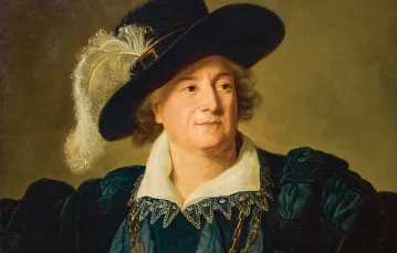 Élisabeth Vigée-Lebrun, Portret Stanisława Augusta Poniatowskiego w stroju à la Henryk IV Burbon, po 1797 r. / MUZEUM NARODOWE W KRAKOWIE / MATERIAŁY PRASOWE