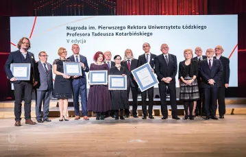 Nominowani oraz laureat Nagrody w Filharmonii Łódzkiej, 24 listopada 2019 / MACIEJ ANDRZEJEWSKI / MATERIAŁY PRASOWE