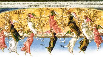 Sandro Botticelli „Mistyczne Narodziny” (fragment), ok. 1500 r. / PETER HORREE / ALAMY STOCK PHOTO / BEW
