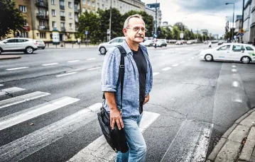 Wojciech Jagielski, Warszawa, wrzesień 2015 r. / Fot. Adam Kozak / NEWSWEEK