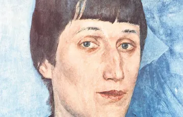 Kuźma Pietrow-Wodkin, portret Anny Achmatowej, 1922 r. / Fot. De Agostini Picture Library / GETTY IMAGES