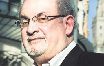 Salman Rushdie w Madrycie, październik 2015 r. / Fot. Fernando Alvarado / EPA / PAP
