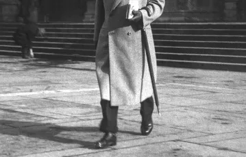 Henryk Krzeczkowski w Mediolanie, 1948 r. / Fot. Archiwum Zeszytów Literackich