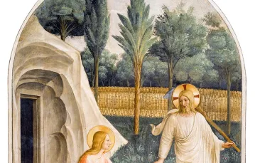 Fra Angelico, „Noli me tangere” (1437–1445), klasztor San Marco, Florencja / Fot. AKG / EAST NEWS