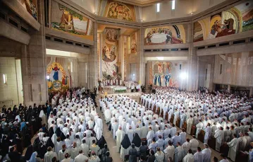 Sanktuarium św. Jana Pawła II w Krakowie, 30 lipca 2016 r. / Fot. Grażyna Makara