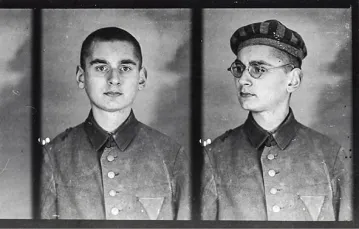 Władysław Bartoszewski jako więzień KL Auschwitz, numer obozowy 4427. / Fot. Państwowe Muzeum Auschwitz Birkenau