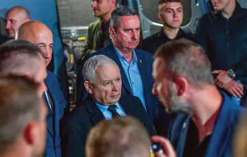 Wicepremier Kaczyński podczas otwarcia tunelu pod Świną. Świnoujście, 30 czerwca 2023 r. / MARCIN BIELECKI / PAP