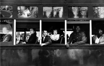 Nowy Orlean, 1955 r. /fot. Robert Frank, zdjęcie z albumu "The Americans", Courtesy National Gallery of Art, Waszyngton / 