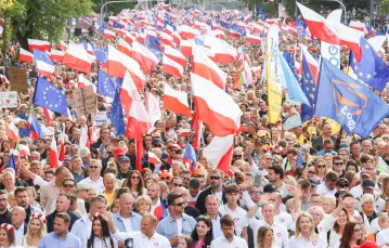 Marsz Miliona Serc, Warszawa, 1 października 2023 r. / Fot. Jacek Dominski/REPORTER 