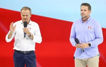 Konwencja Koalicji Obywatelskiej. Tarnów, 9 września 2023 r. / fot. Jakub Porzycki / Agencja Wyborcza.pl