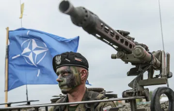 Manewry wojsk NATO w Żaganiu. 18 czerwca 2015 r. / fot. Sean Gallup / Getty Images